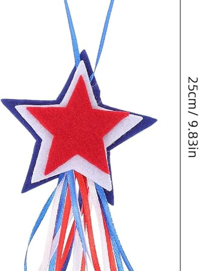IMIKEYA 12pcs Non-Woven Fabric Independence Day Hanging Ornaments for Home and Party Decorations - Image 2